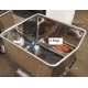 Stainless Steel Meat Trolley 200L